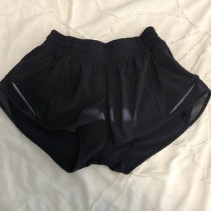 Black lululemon shorts